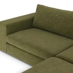 Beta 98" Modular Sectional - Cypress Green