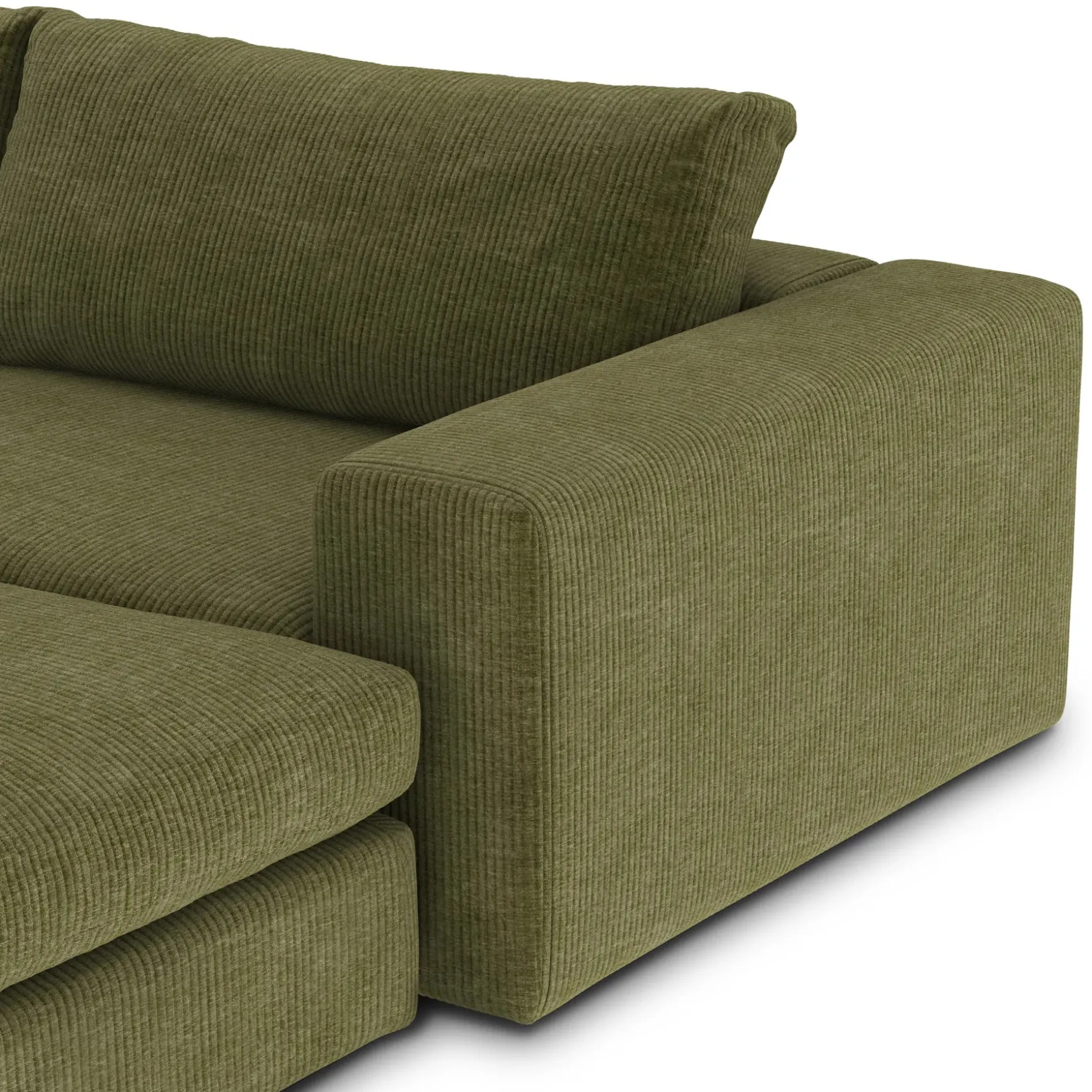 Beta 98" Modular Sectional - Cypress Green