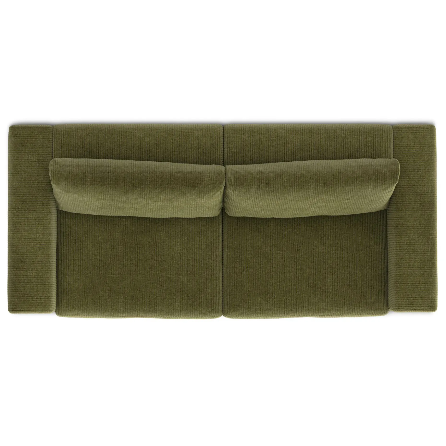 Beta 98" Modular Sofa - Cypress Green