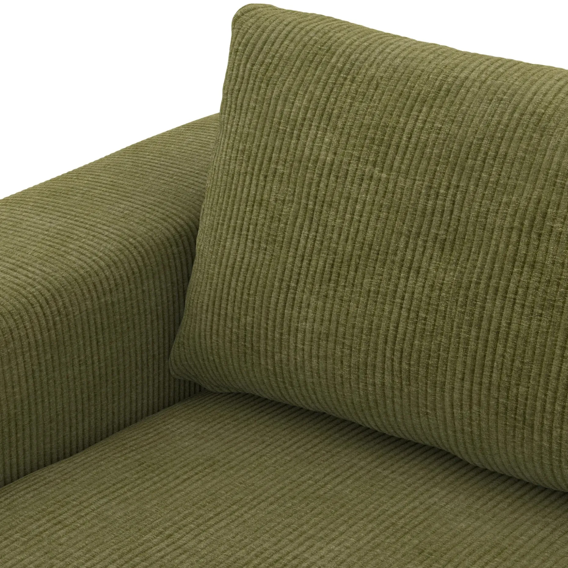 Beta 98" Modular Sofa - Cypress Green