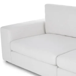 Beta 137" Modular Sofa - Quartz White