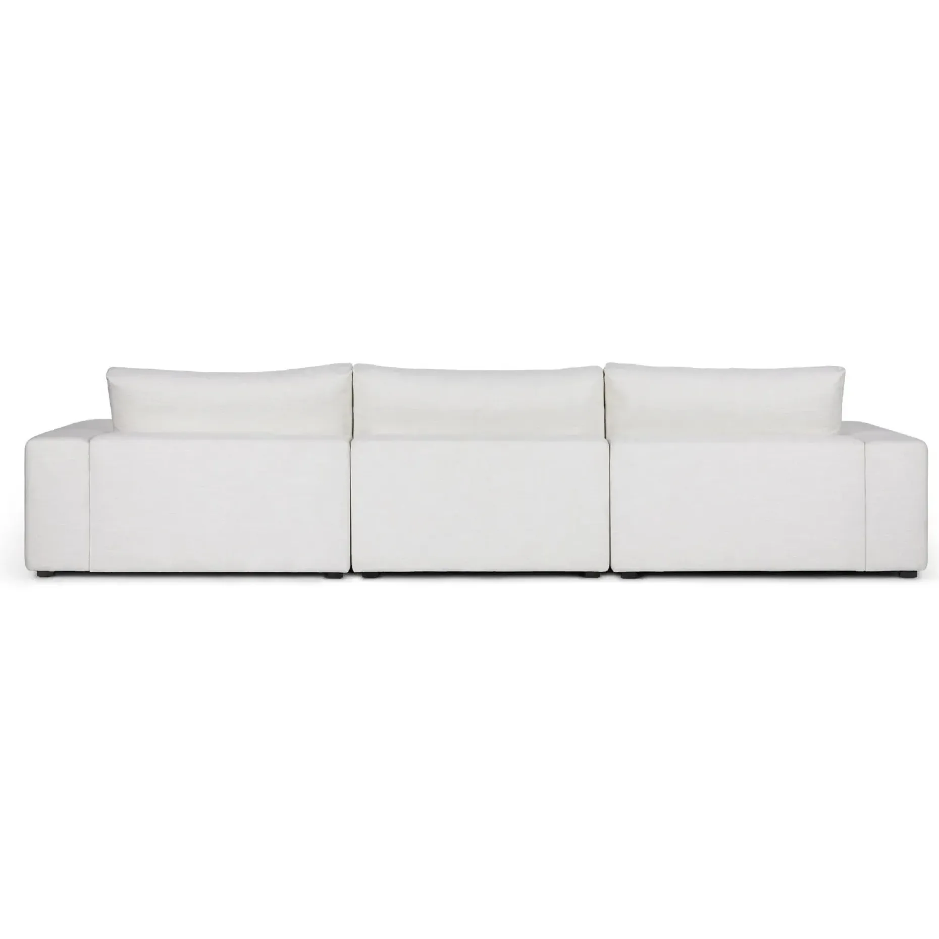 Beta 137" Modular Sofa - Quartz White