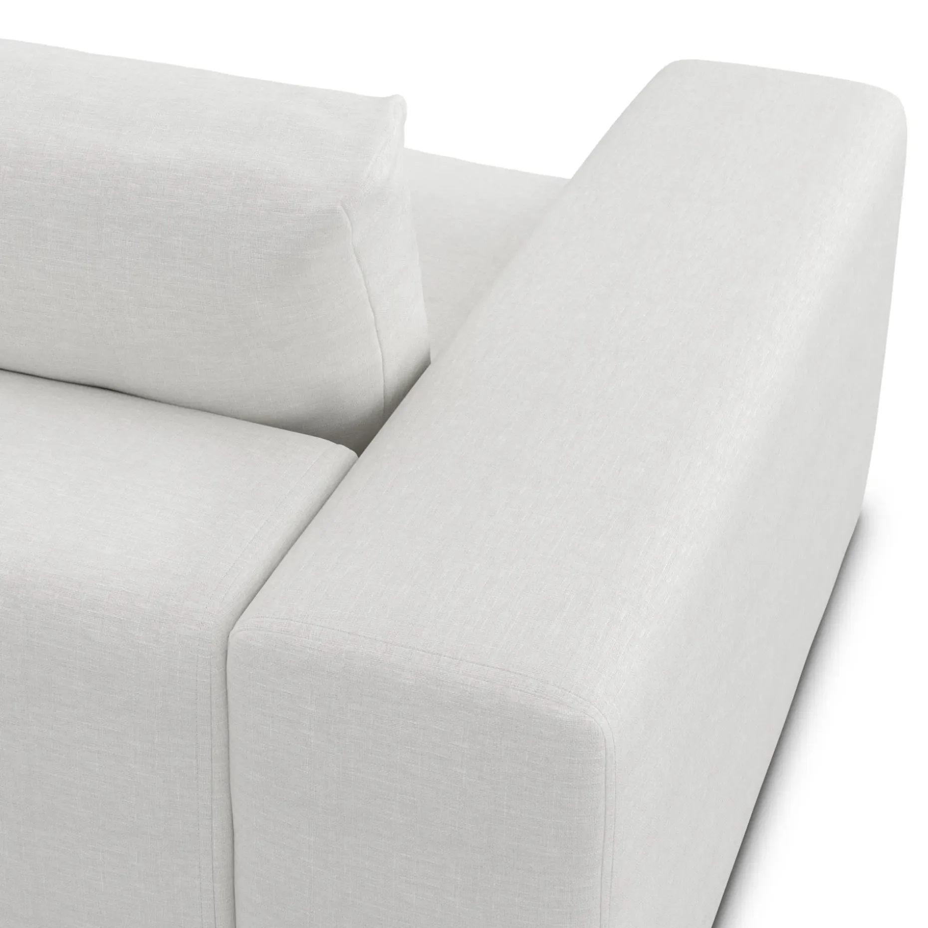 Beta 98" Modular Sofa - Quartz White