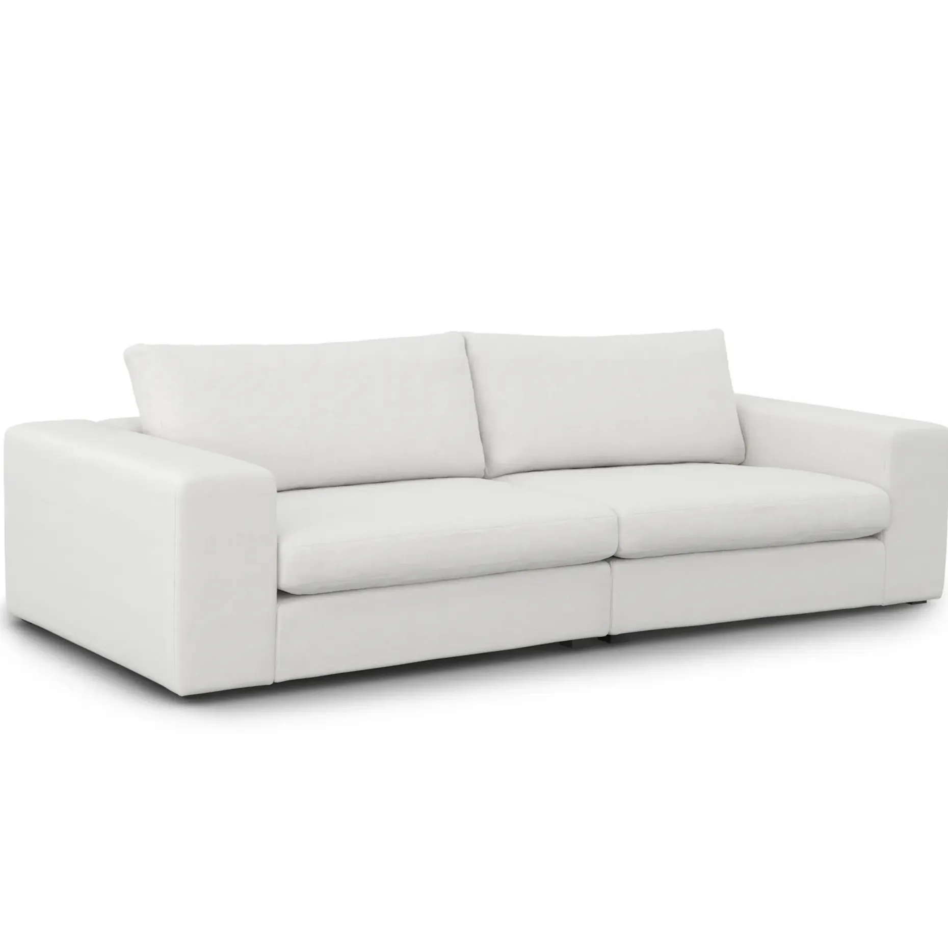 Beta 98" Modular Sofa - Quartz White