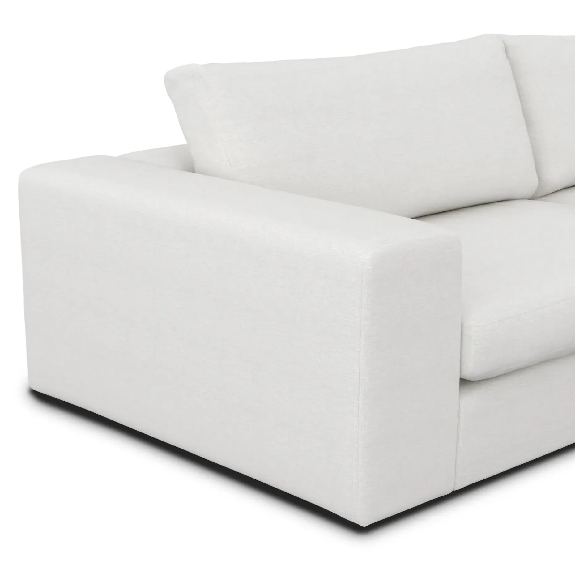 Beta 98" Modular Sofa - Quartz White
