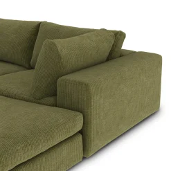 Beta 129.5" Modular U Sectional - Cypress Green