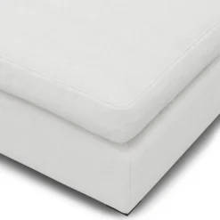 Beta 129.5" Modular U Sectional - Quartz White