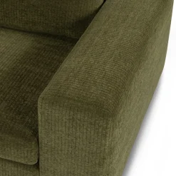 Beta 49" Right Arm Chair Module - Cypress Green