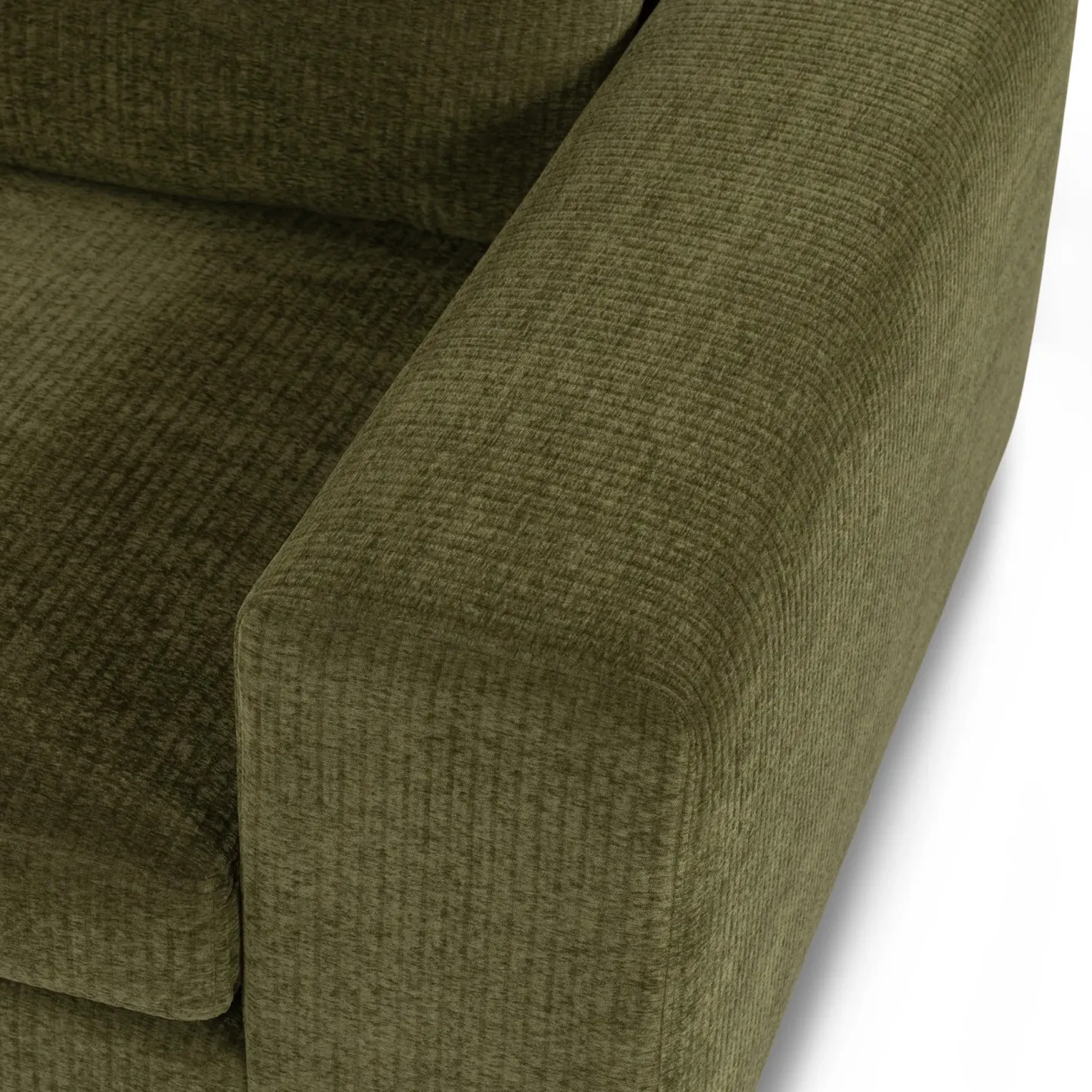 Beta 49" Right Arm Chair Module - Cypress Green