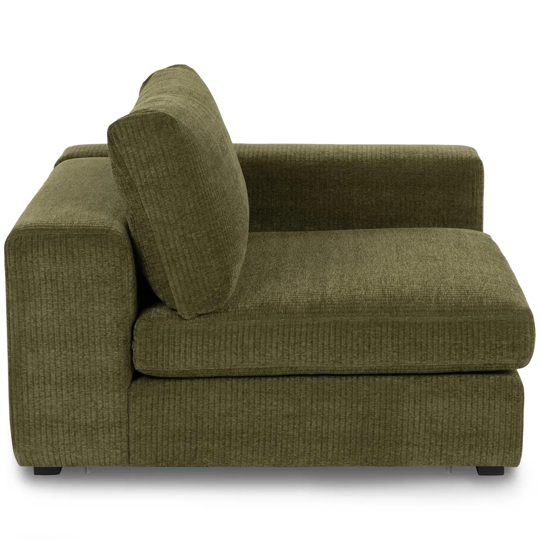 Beta 49" Right Arm Chair Module - Cypress Green