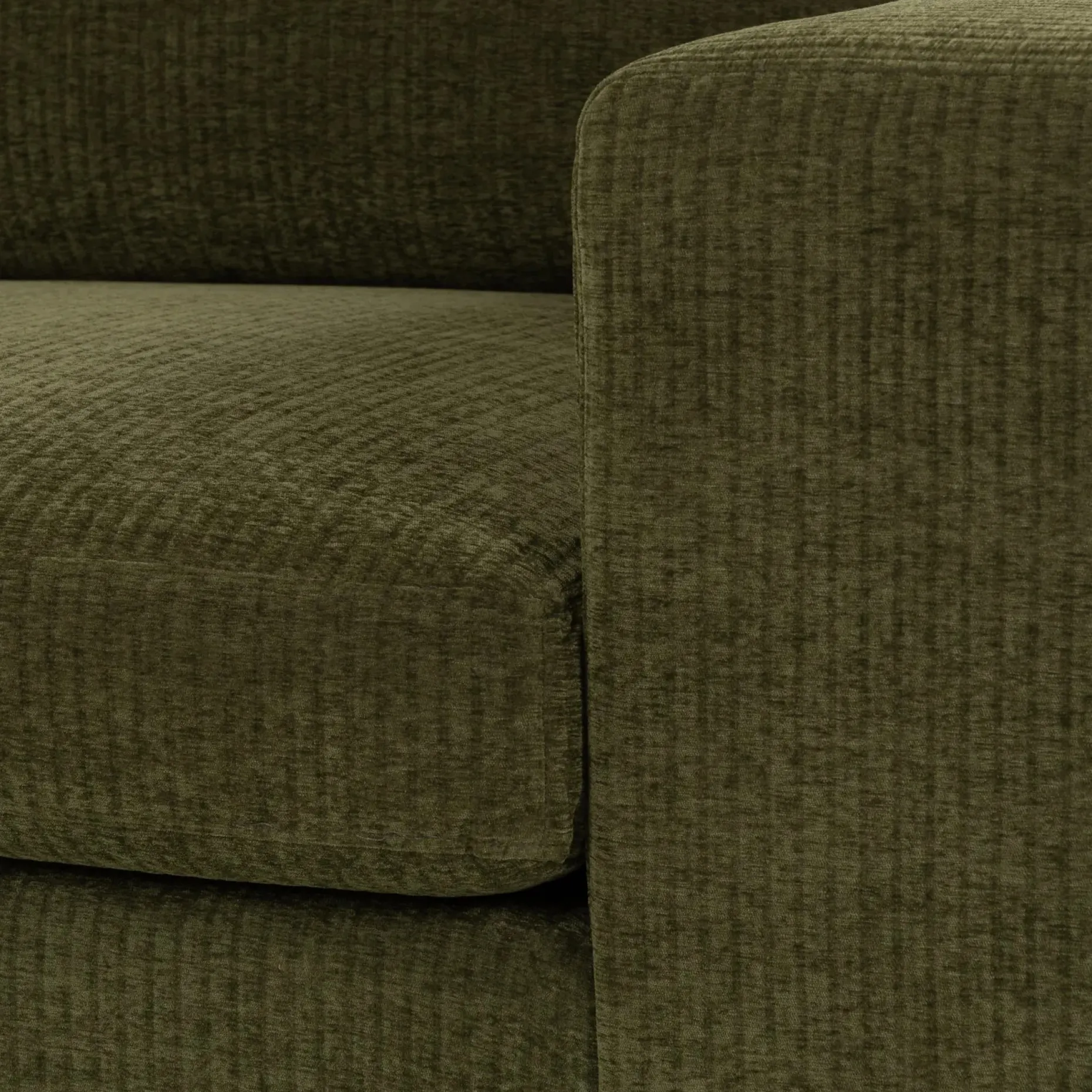 Beta 49" Right Arm Chair Module - Cypress Green