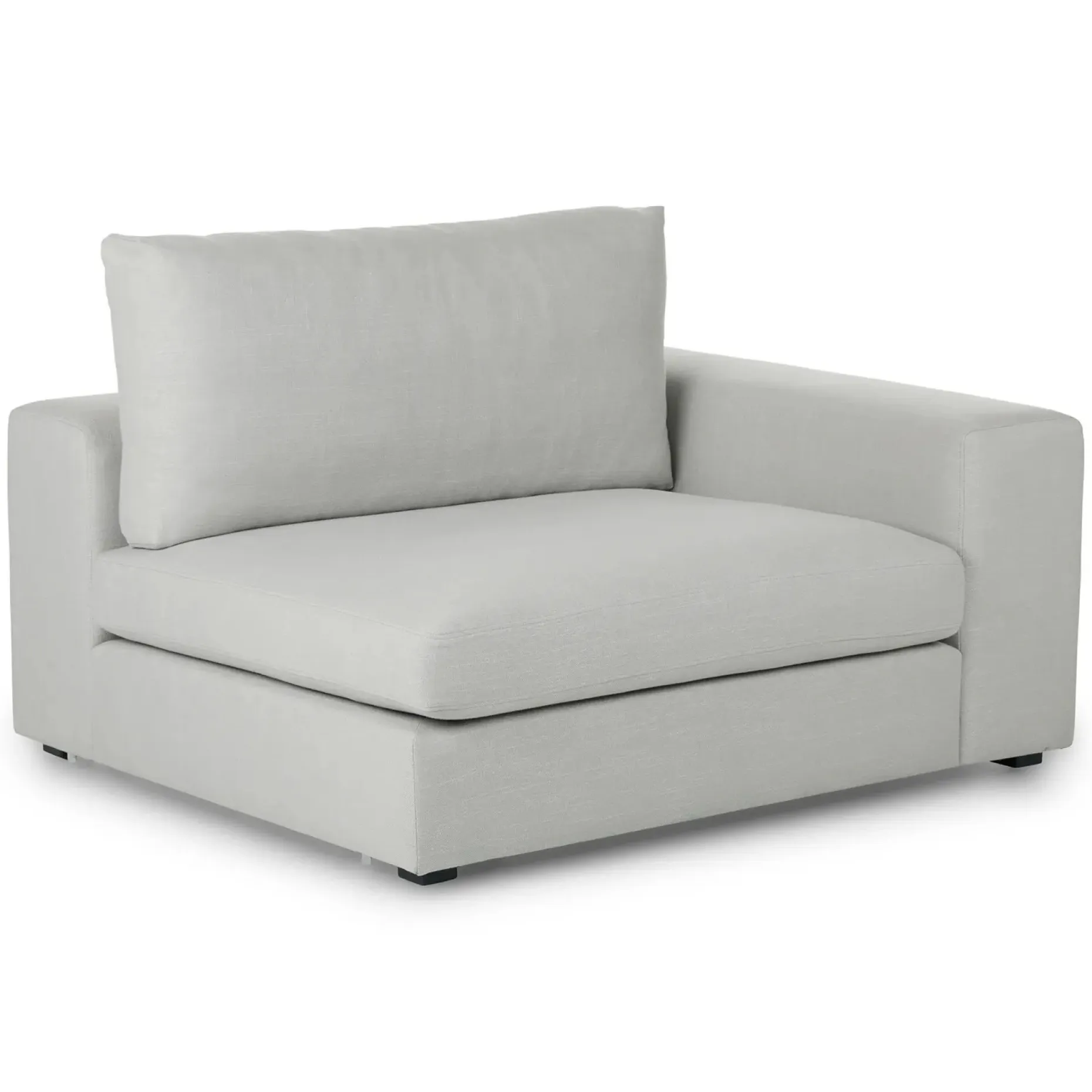 Beta 49" Right Arm Chair Module - Welsh Gray