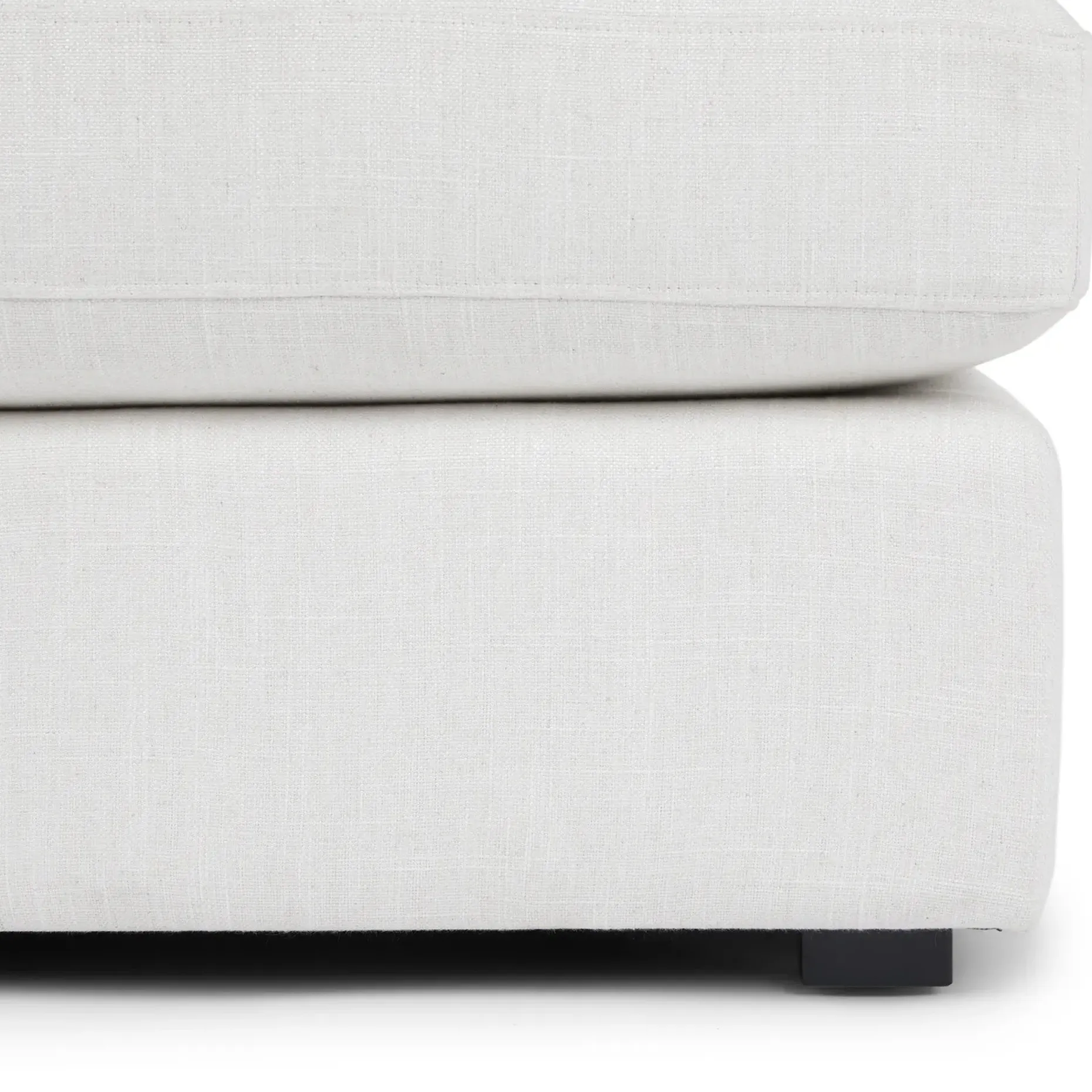 Beta 49" Right Chaise Module - Quartz White