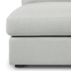 Beta 49" Right Chaise Module - Welsh Gray