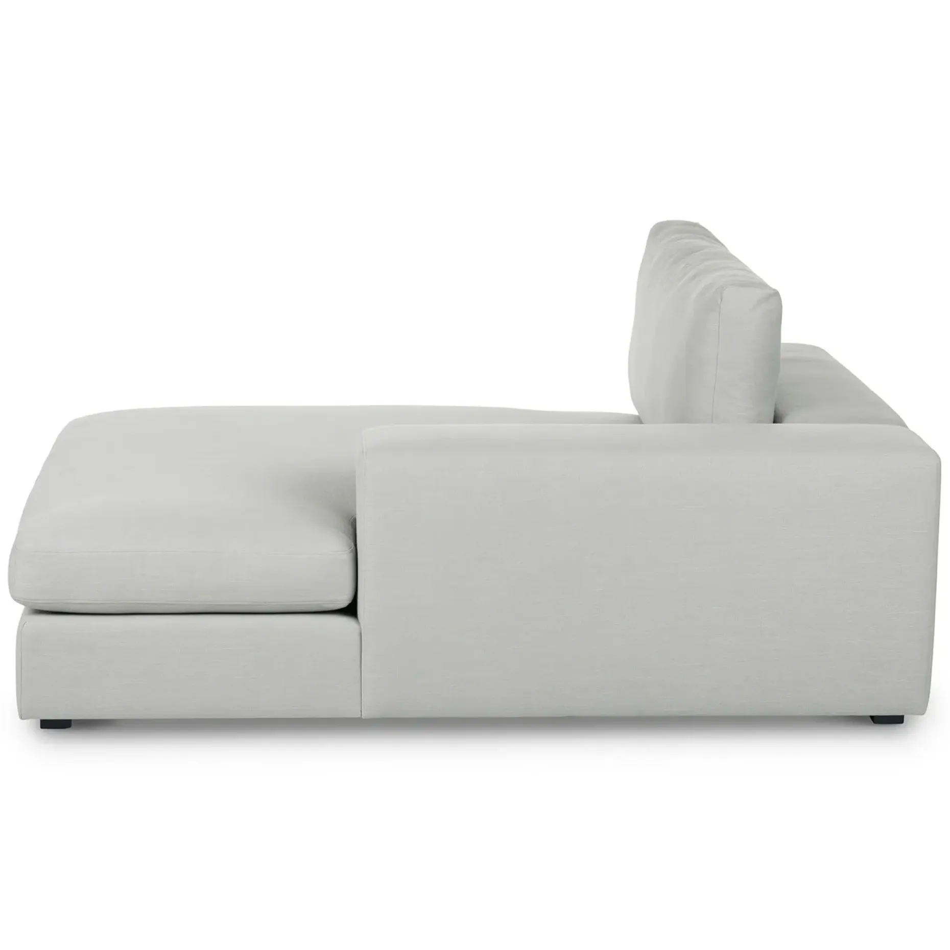 Beta 49" Right Chaise Module - Welsh Gray