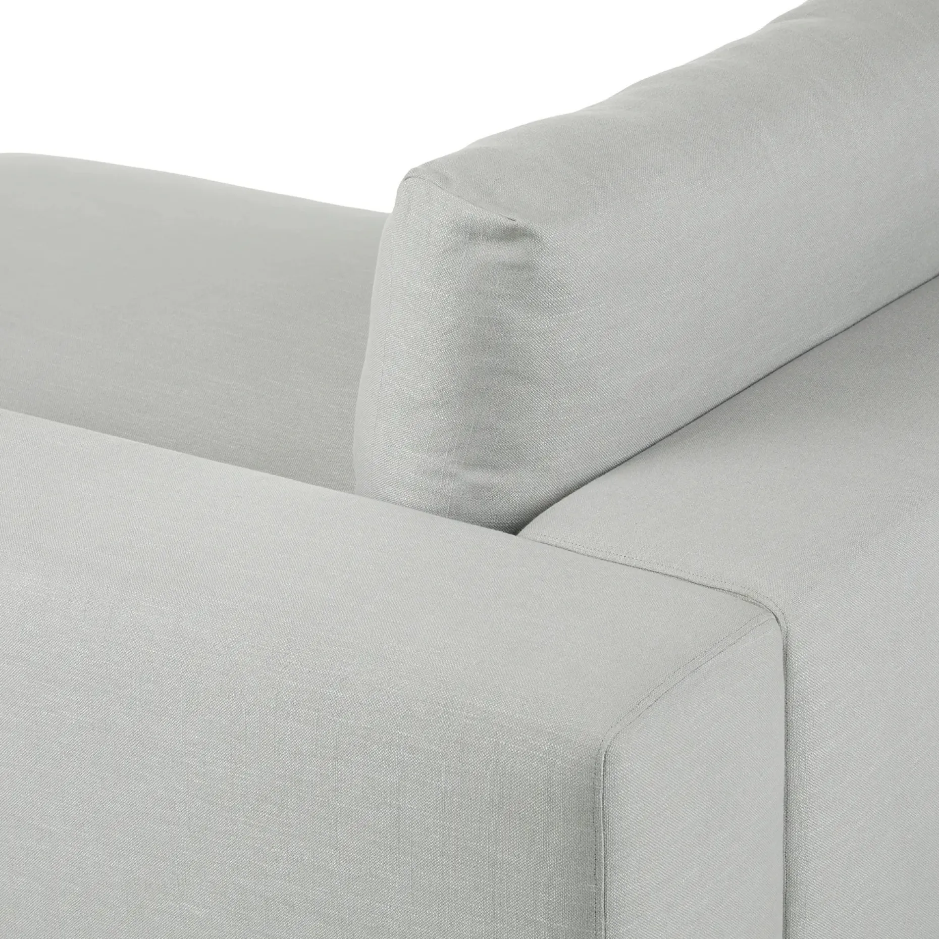 Beta 49" Right Chaise Module - Welsh Gray