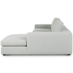 Beta 137.5" Right Modular Chaise Sectional - Welsh Gray