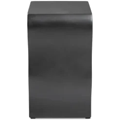 Bixby Outdoor Concrete Side Table - Sea Black