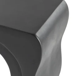 Bixby Outdoor Concrete Side Table - Sea Black