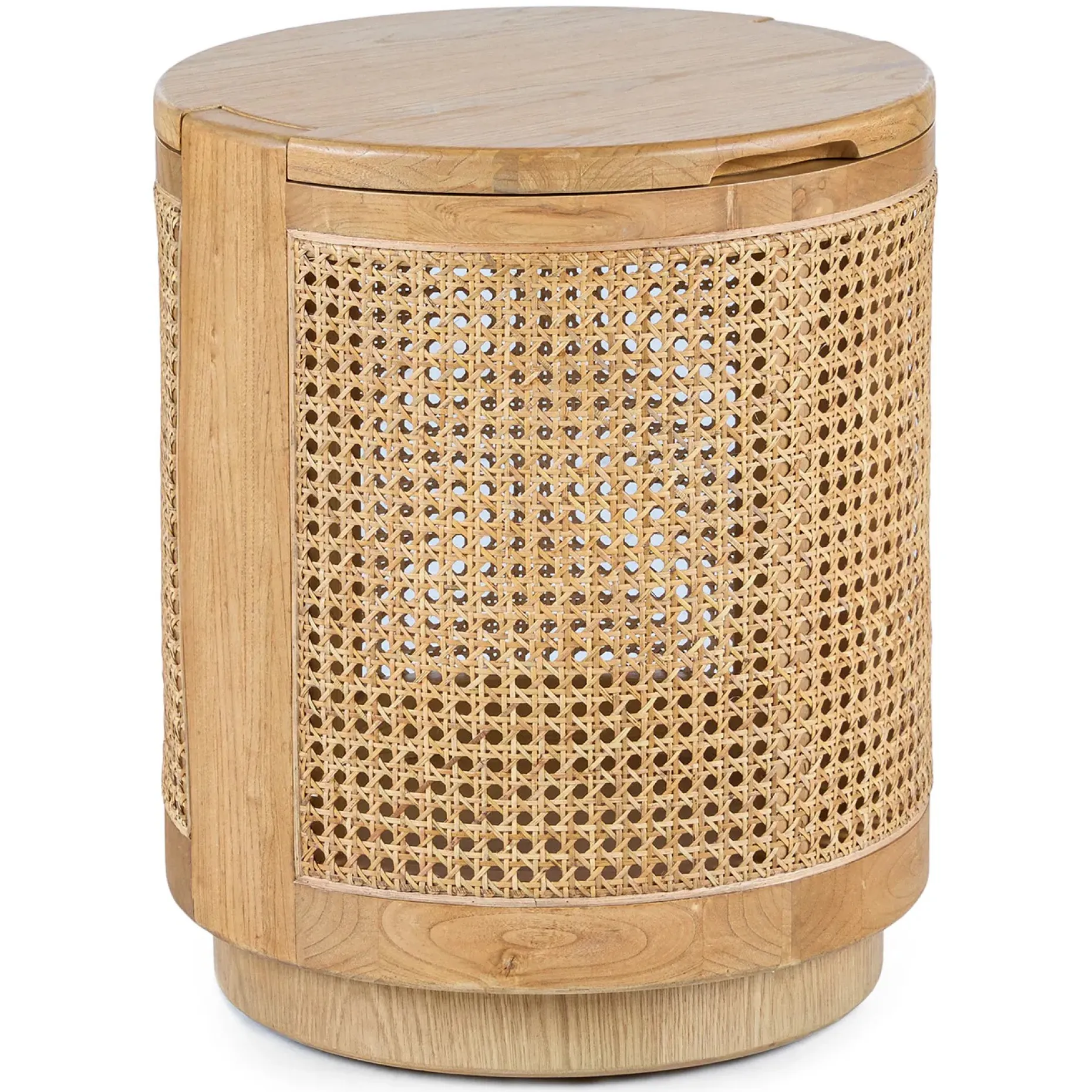 Bocana Storage Side Table - Oak
