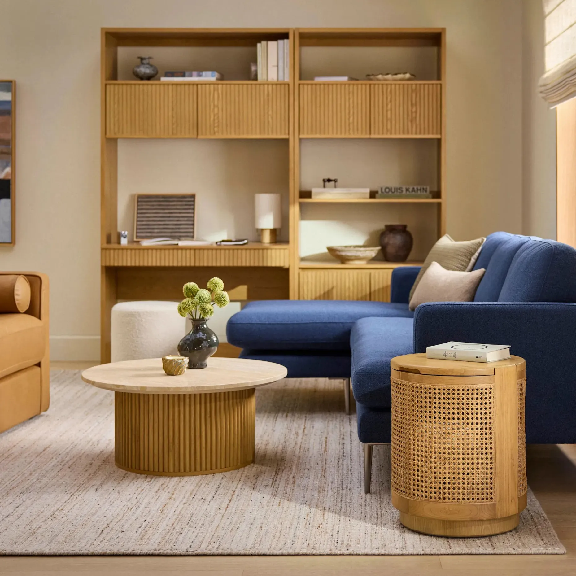 Bocana Storage Side Table - Oak