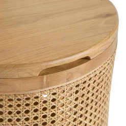 Bocana Storage Side Table - Oak