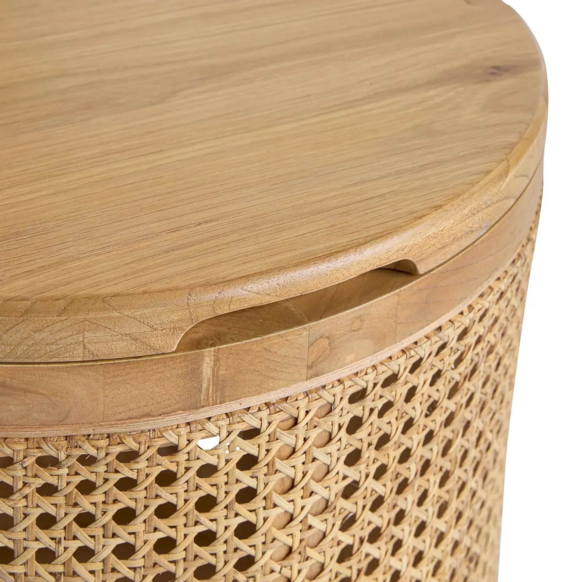 Bocana Storage Side Table - Oak