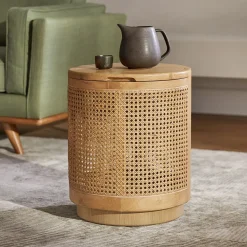 Bocana Storage Side Table - Oak