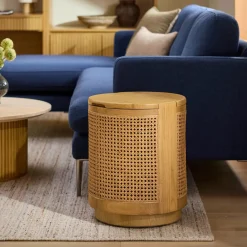 Bocana Storage Side Table - Oak