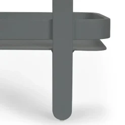 Boden Outdoor Bar Cart - Dark Gray
