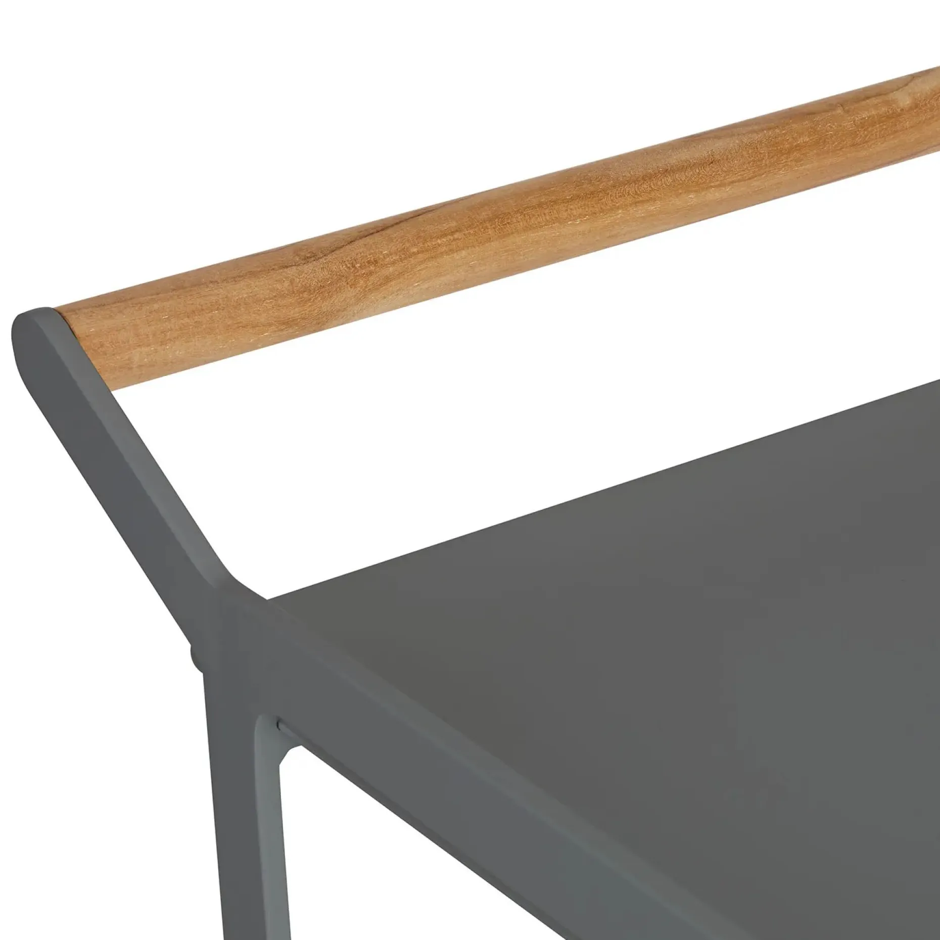 Boden Outdoor Bar Cart - Dark Gray