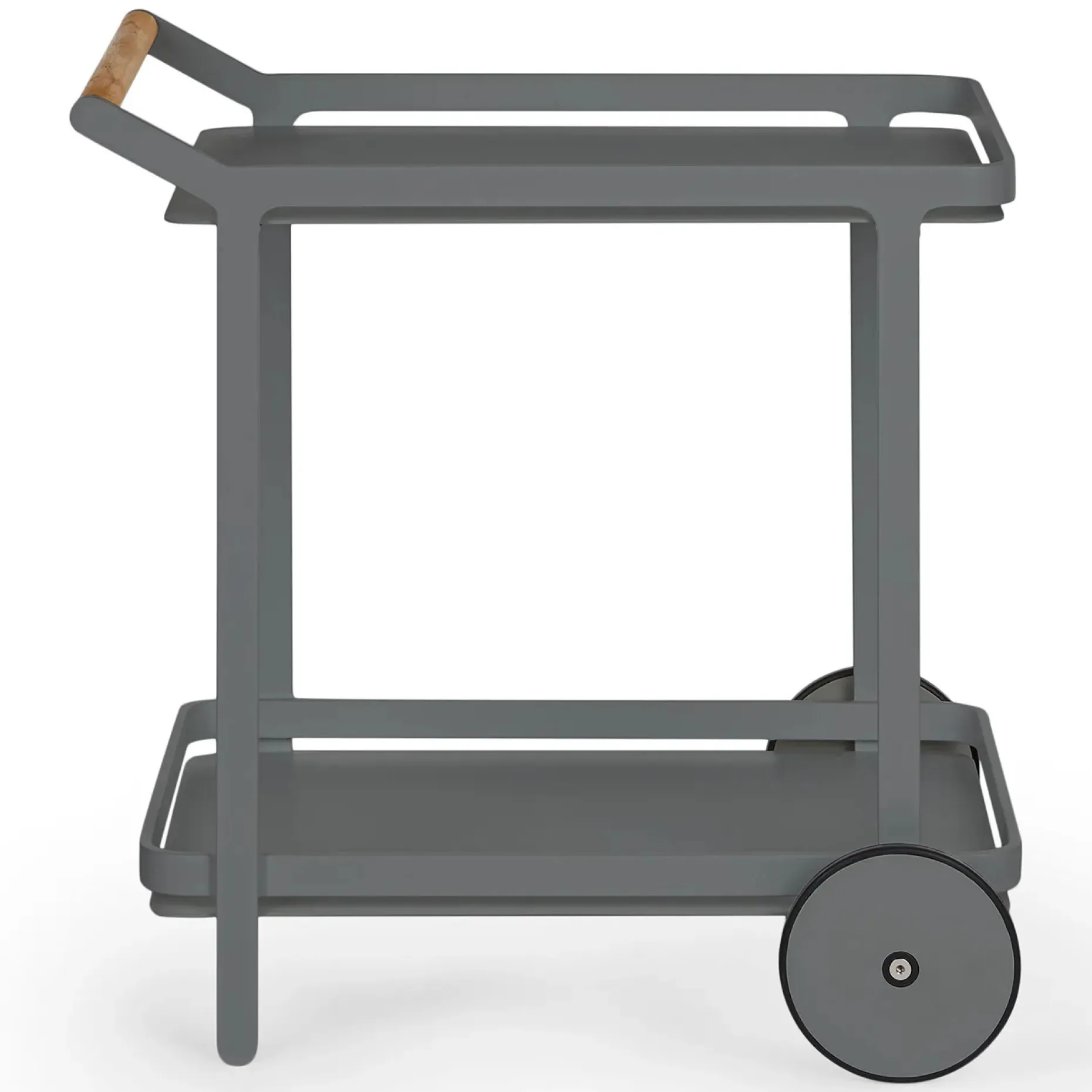 Boden Outdoor Bar Cart - Dark Gray