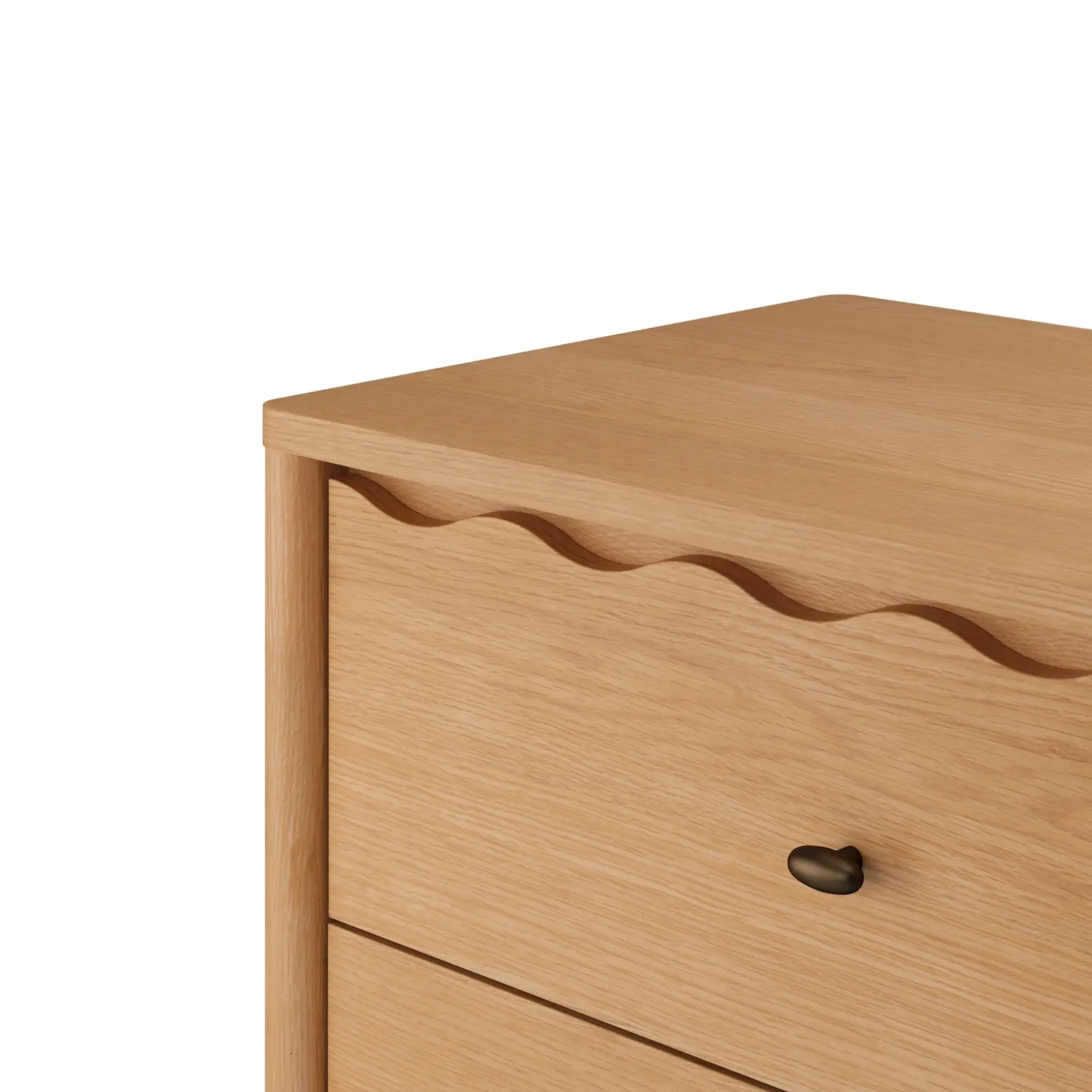 Boe 6-Drawer Double Dresser - Natural Oak