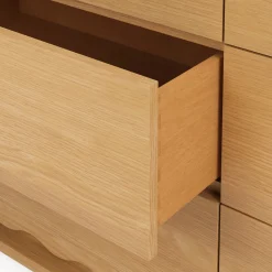 Boe 6-Drawer Double Dresser - Natural Oak