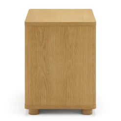 Boe 2-Drawer Nightstand - Natural Oak