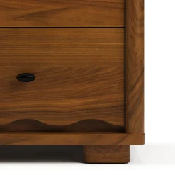 Boe 2-Drawer Nightstand - Walnut