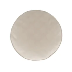 Bonnie Velvet Round Pillow - Plush Pacific Taupe
