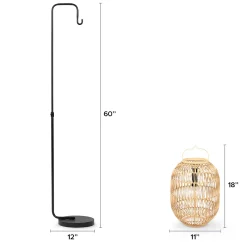 Bori Large Lantern - Natural