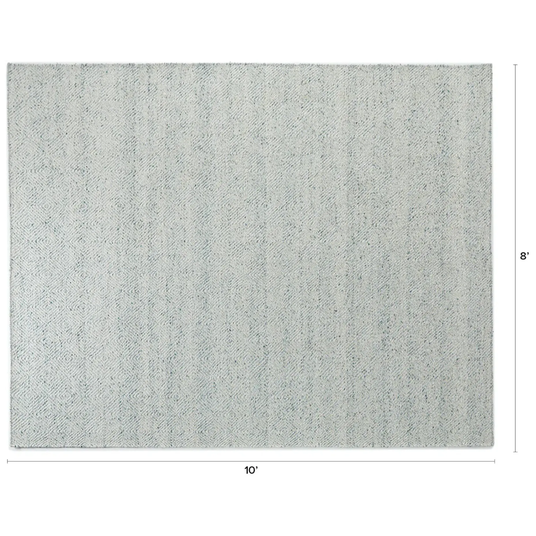Bovi 8 x 10 Rug - Pearl Blue