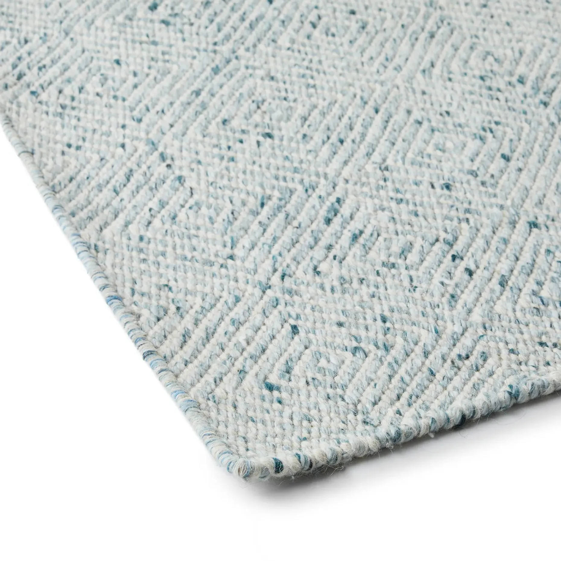 Bovi 5 x 8 Rug - Pearl Blue