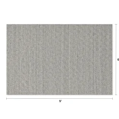Bovi 6 x 9 Rug - Silver Gray