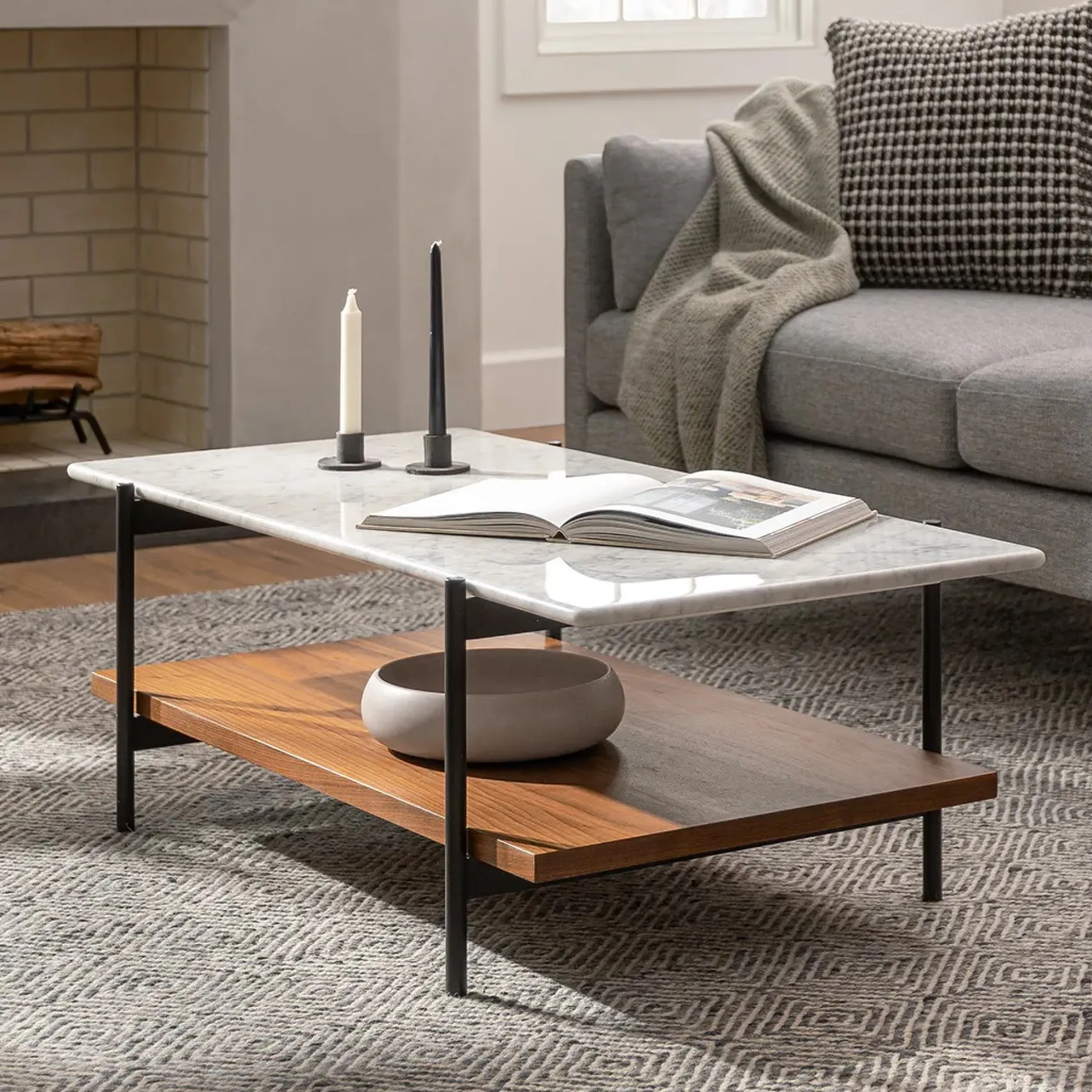 Bovi 8 x 10 Rug - Silver Gray