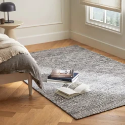 Bovi 5 x 8 Rug - Silver Gray