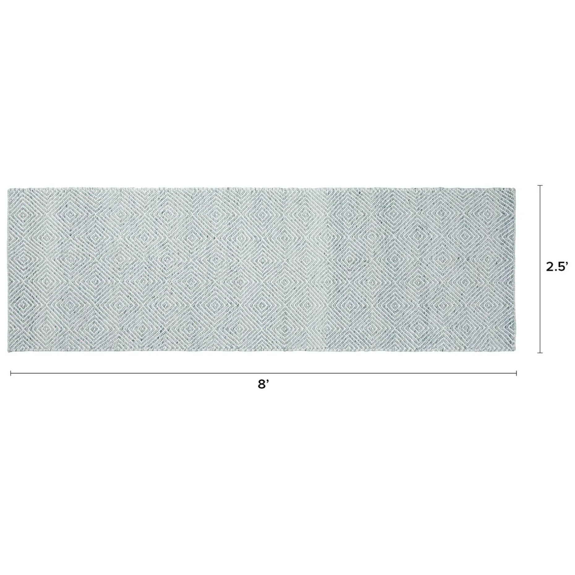 Bovi 2.5 x 8 Runner - Pearl Blue