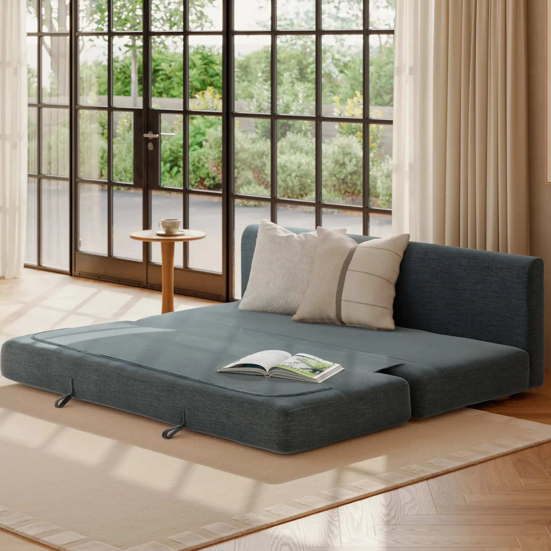 Braam 75" Sofa Bed - Valor Blue