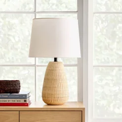 Brie Table Lamp - White Ceramic