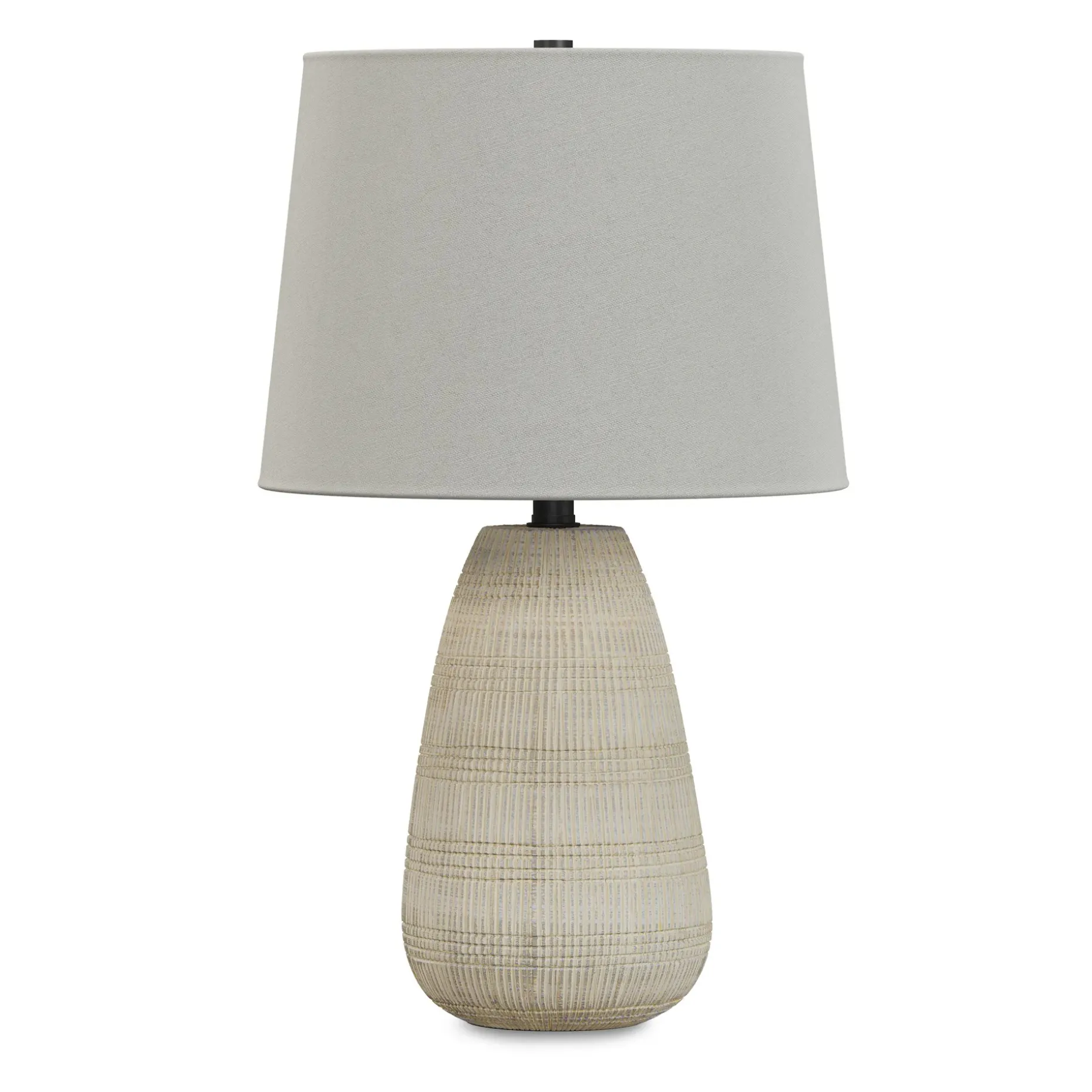 Brie Table Lamp - White Ceramic