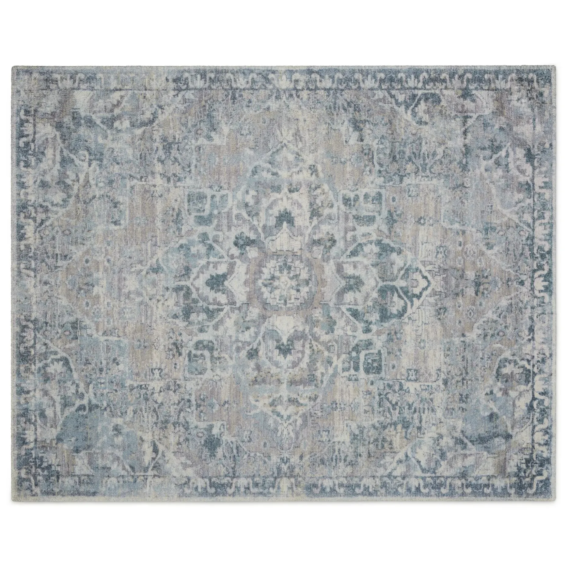 Buena 8 x 10 Rug - Traditional Blue