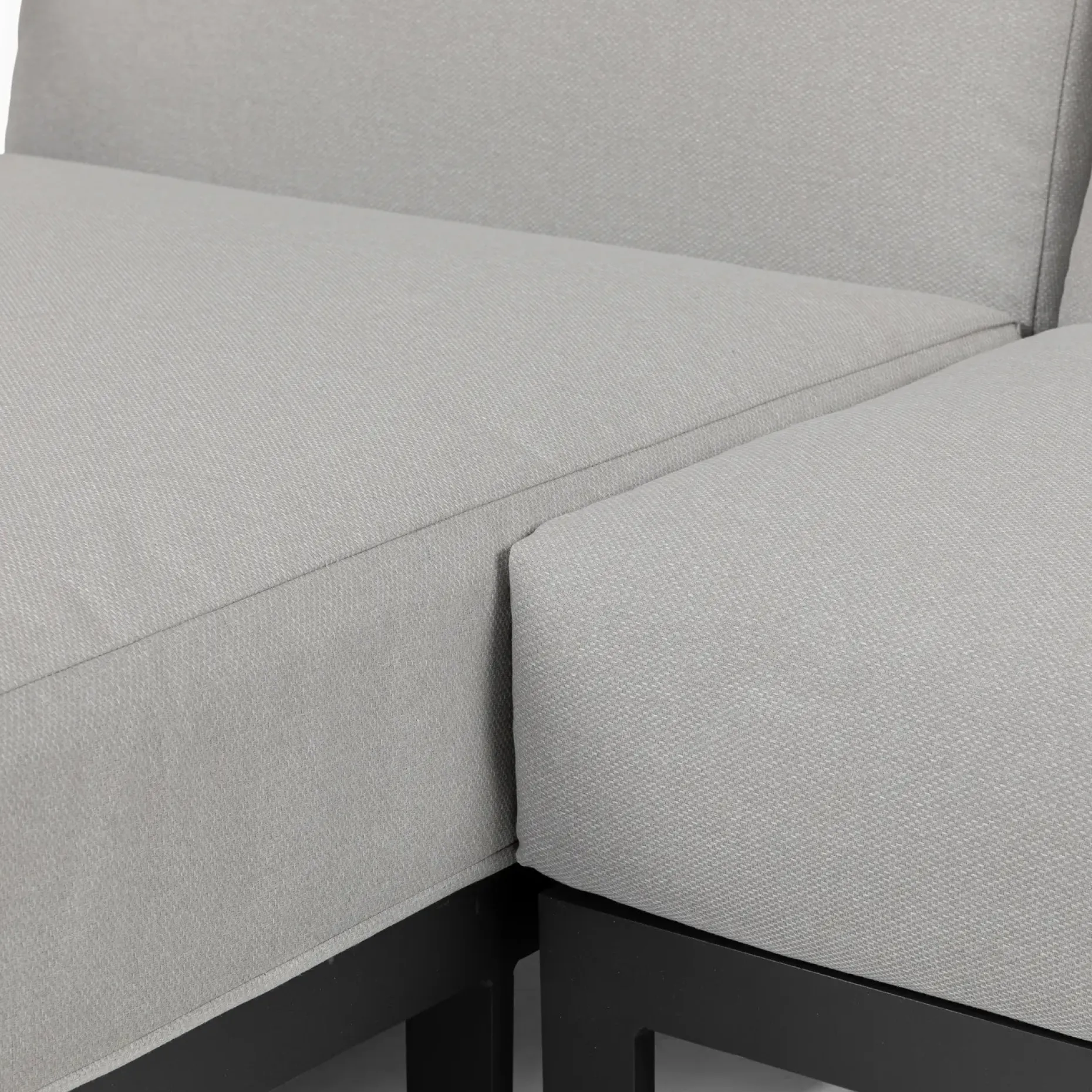 Burkel 105" Outdoor Left Sectional - Cloudy Gray