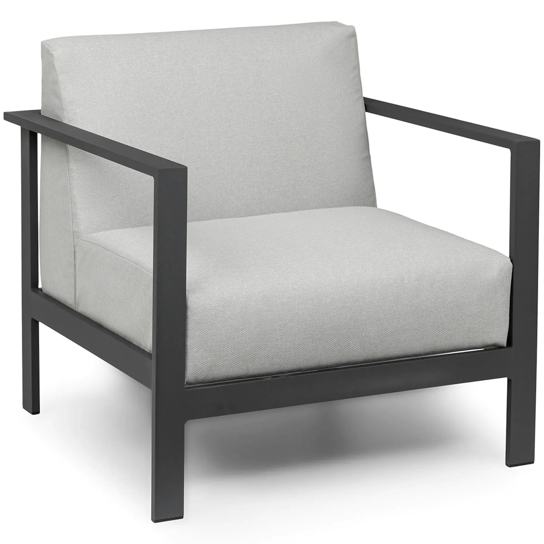 Burkel 30.5" Outdoor Lounge Chair Set - Cloudy Gray